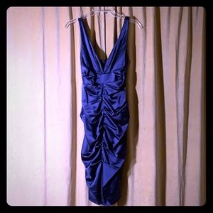 ***SEXY***Cache satin ruche dress.